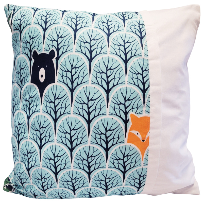 Poszewka z listewką Akuku 40x40