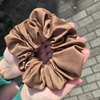 Gumka do włosów MAXI scrunchies Brązowa