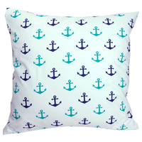 Poszewka bawełniana Kotwice 50x60