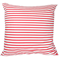 Poszewka bawełniana Czerwone paski 30x50