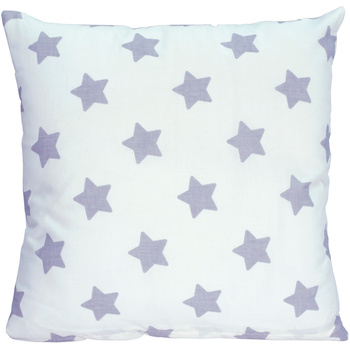 Poszewka bawełniana Piernikowa gwiazdka na bieli 40x40