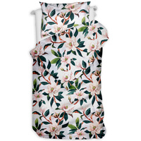 Pościel bawełniana Magnolia biała 135x200