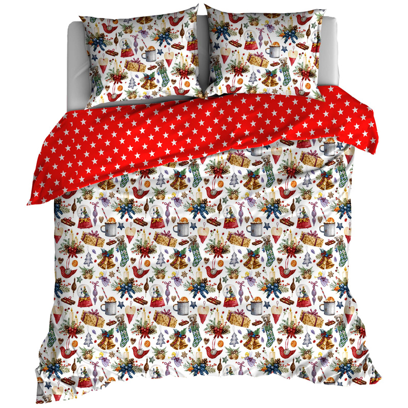 Pościel bawełniana Idą święta 150x200