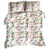 Pościel bawełniana Koliberki łososiowe 150x200