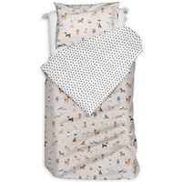 Pościel bawełniana Pieski łapki 135x200