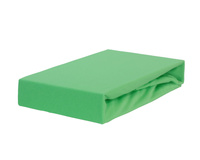 Prześcieradło jersey z gumką jaskrawo zielone 140x200