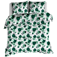 Pościel bawełniana Hexagon emerald 200x200