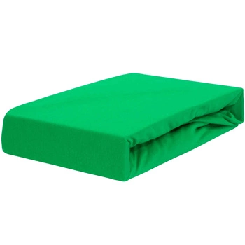Prześcieradło jersey z gumką zieleń trawy 200x220