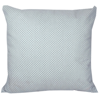 Poszewka bawełniana Czarne kropeczki na szarym 50x60