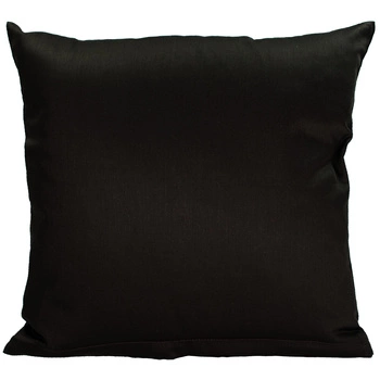 Poszewka z satyny bawełnianej Czarna 50x70