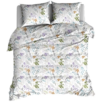 Pościel flanelowa Pastelowa łąka 160x200