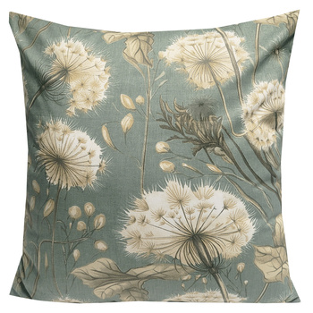 Poszewka bawełniana Dmuchawce szałwia 45x45