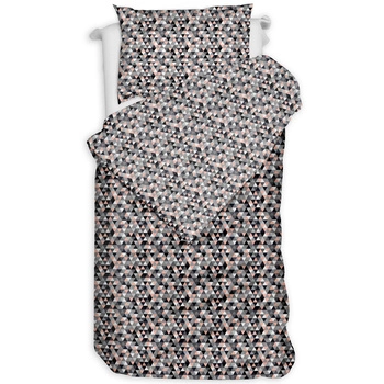 Pościel bawełniana Mozaika łososiowa 135x200