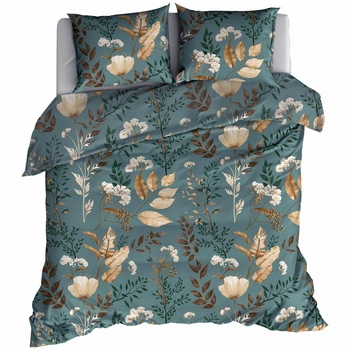 Pościel bawełniana Polana szałwia 150x200