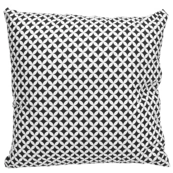 Poszewka bawełniana Marakesz czarny 45x45