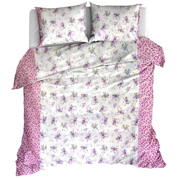 Pościel bawełniana Różyczki wrzosowe 180x200