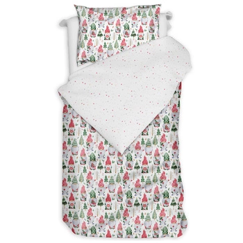 Pościel bawełniana Kolorowe skrzaty 140x200