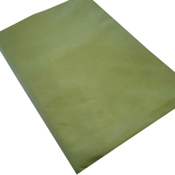 Prześcieradło bawełniane bez gumki Limonkowe 200x220