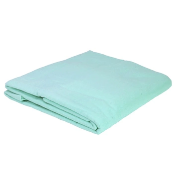 Prześcieradło flanelowe Miętowe 160x220