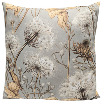 Poszewka bawełniana Dmuchawce popiel 70x80