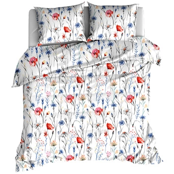 Pościel bawełniana Polny bukiet 160x200