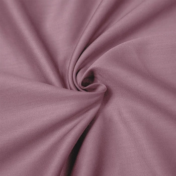 Prześcieradło satyna bawełniana bez gumki Brudny róż 220x240