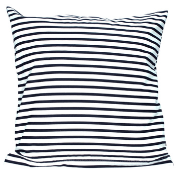 Poszewka bawełniana Czarne paski 45x45