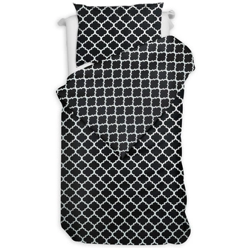 Pościel bawełniana Maroko czarne 140x200