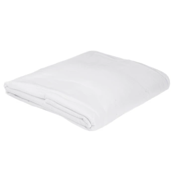 Prześcieradło flanelowe Białe 160x220
