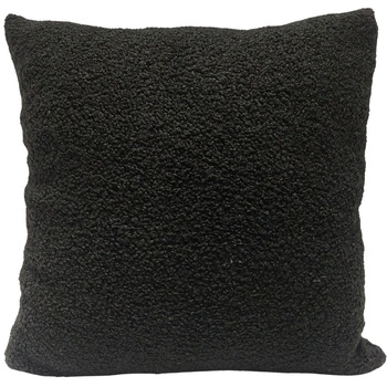 Poszewka Boucle Bukle Baranek czarna 40x40