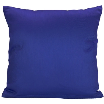 Poszewka z satyny bawełnianej Kobaltowa 50x70