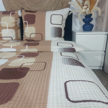 Pościel z kory Czekolada 160x200