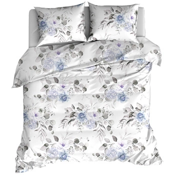 Pościel flanelowa Pastelowe kwiaty 160x200