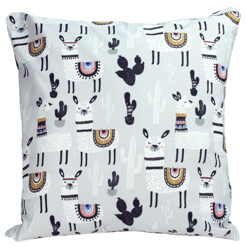 Poszewka bawełniana Lama Peru 40x60