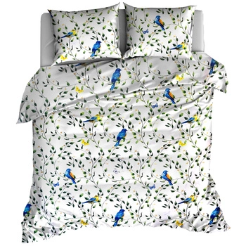Pościel bawełniana Ptaszki 180x200