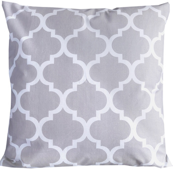 Poszewka bawełniana Maroko szare 30x30