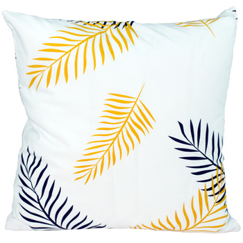 Poszewka bawełniana Biała palma 45x45