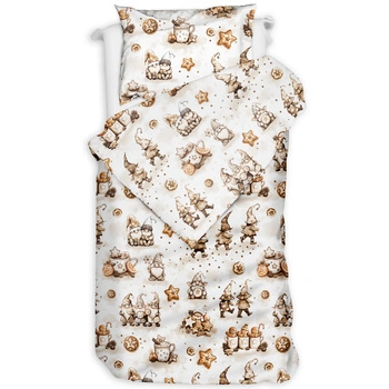 Pościel bawełniana Świąteczne pierniki 135x200