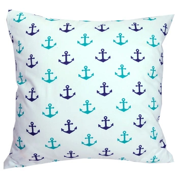 Poszewka bawełniana Kotwice 45x45
