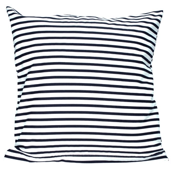 Poszewka bawełniana Czarne paski 45x45