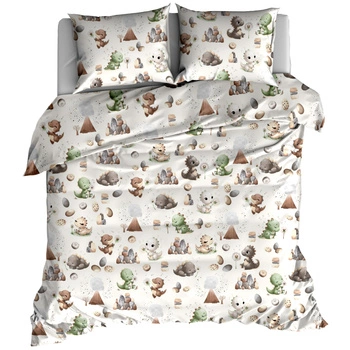 Pościel bawełniana Dino 150x200