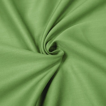 Prześcieradło satyna bawełniana bez gumki Zielone 200x260