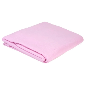 Prześcieradło flanelowe Różowe 200x220