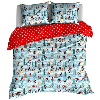 Pościel bawełniana Kraina skrzatów 150x200