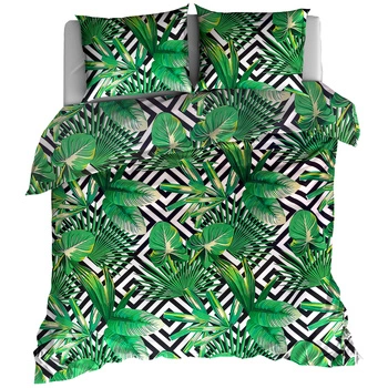 Pościel bawełniana Monstera Romby 160x200