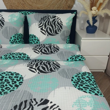 Pościel z kory Panterka i zebra 160x200