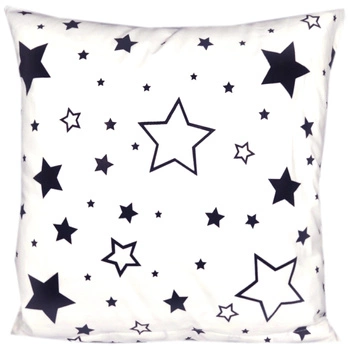 Poszewka bawełniana Czarna gwiazdka 45x45