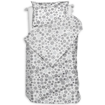 Pościel bawełniana Śnieżynki 140x200