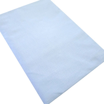 Prześcieradło bawełniane bez gumki Niebieskie 200x220