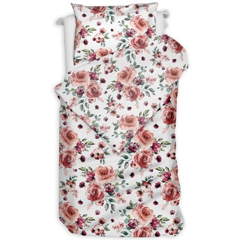 Pościel bawełniana Róże 140x200
